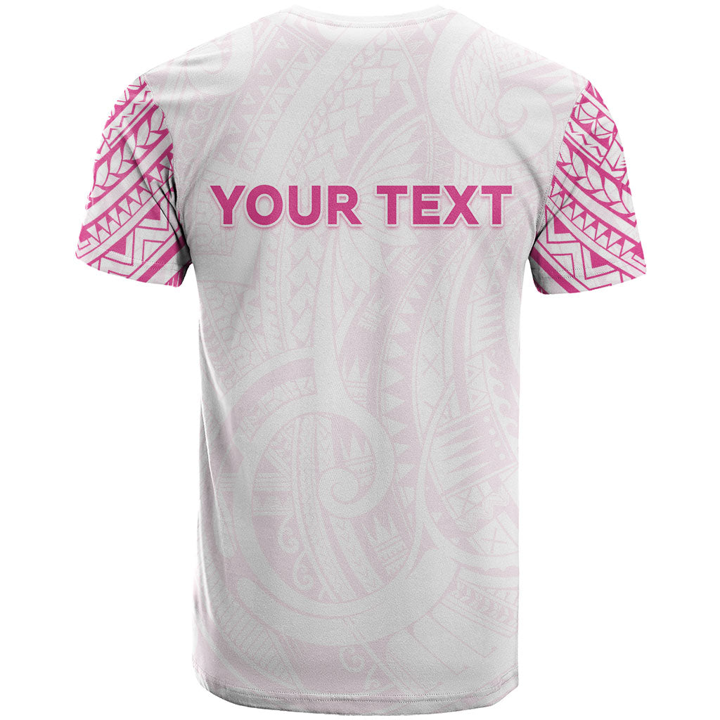 Personalised New Zealand Aotearoa T Shirt Nurse Tribal Pink Version LT05 - Polynesian Pride