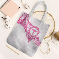 New Zealand Aotearoa Tote Bag Nurse Tribal Pink Version LT05 White Strap One Size Pink - Polynesian Pride