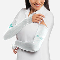 Personalised New Zealand Aotearoa Arm Sleeves Nurse Tribal Teal Version LT05 - Polynesian Pride
