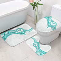 New Zealand Aotearoa Bathroom Set Nurse Tribal Teal Version LT05 - Polynesian Pride