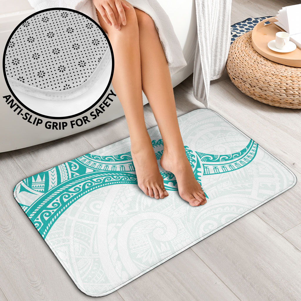 New Zealand Aotearoa Bathroom Set Nurse Tribal Teal Version LT05 - Polynesian Pride