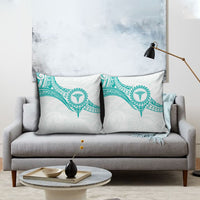 New Zealand Aotearoa Pillow Cover Nurse Tribal Teal Version LT05 - Polynesian Pride