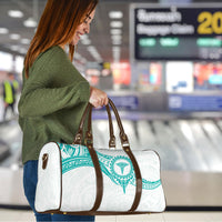 New Zealand Aotearoa Travel Bag Nurse Tribal Teal Version LT05 - Polynesian Pride