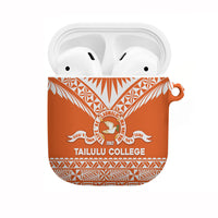 Tonga Tailulu College AirPods Case Tongan Kupesi Pattern