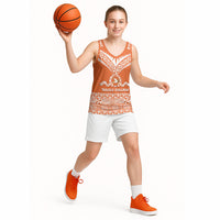 Personalised Tonga Tailulu College Basketball Jersey Tongan Kupesi Pattern LT05 - Polynesian Pride