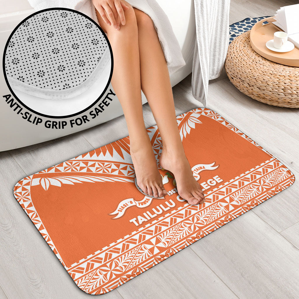 Tonga Tailulu College Bathroom Set Tongan Kupesi Pattern LT05 - Polynesian Pride
