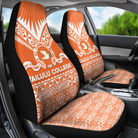 Tonga Tailulu College Car Seat Cover Tongan Kupesi Pattern LT05 - Polynesian Pride
