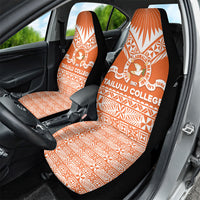 Tonga Tailulu College Car Seat Cover Tongan Kupesi Pattern LT05 - Polynesian Pride
