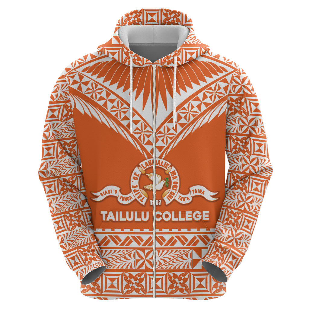Personalised Tonga Tailulu College Hoodie Tongan Kupesi Pattern LT05 - Polynesian Pride