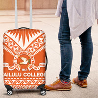 Tonga Tailulu College Luggage Cover Tongan Kupesi Pattern
