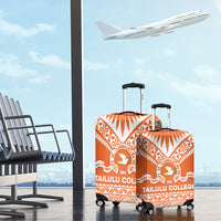 Tonga Tailulu College Luggage Cover Tongan Kupesi Pattern