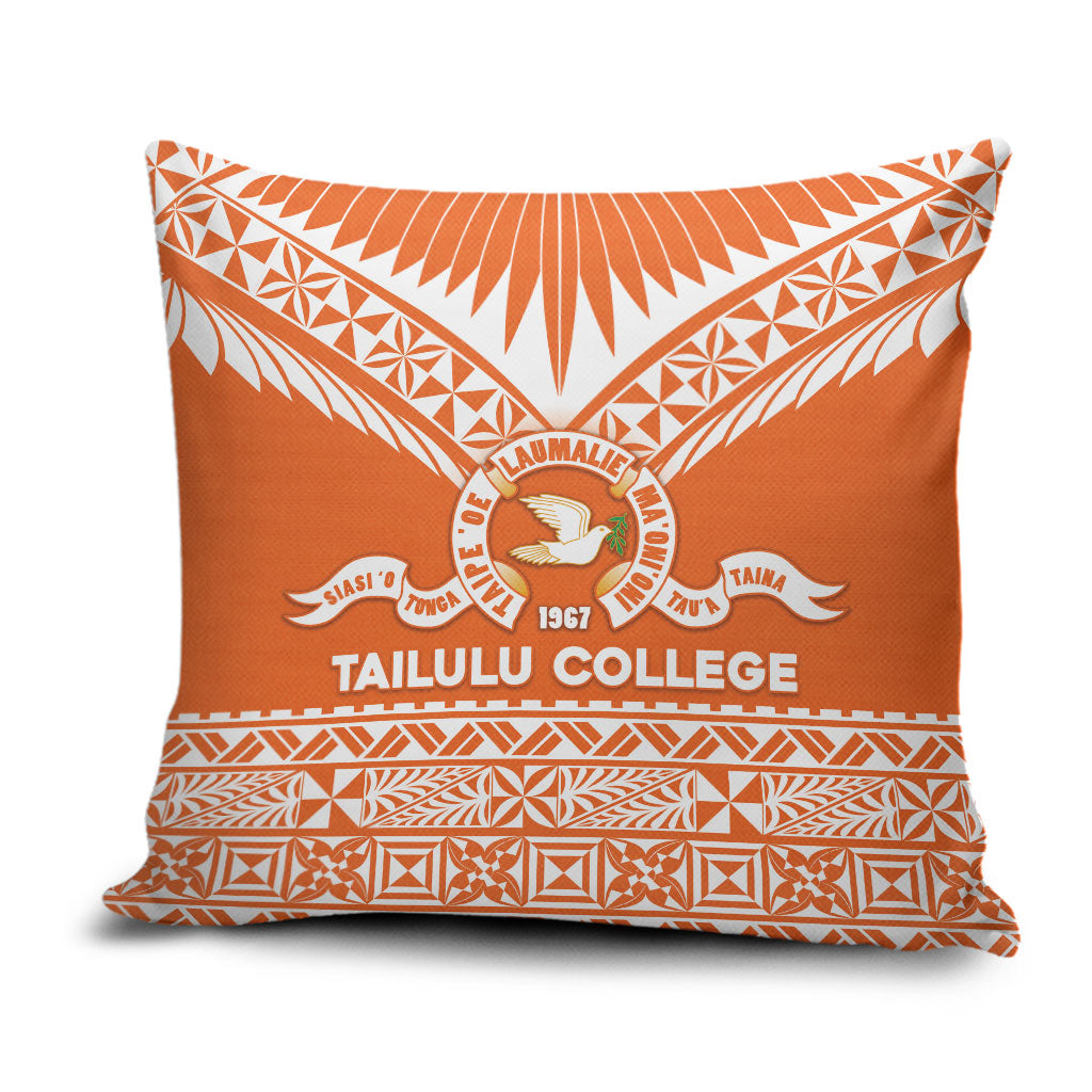 Tonga Tailulu College Pillow Cover Tongan Kupesi Pattern