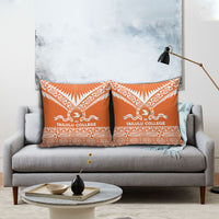 Tonga Tailulu College Pillow Cover Tongan Kupesi Pattern