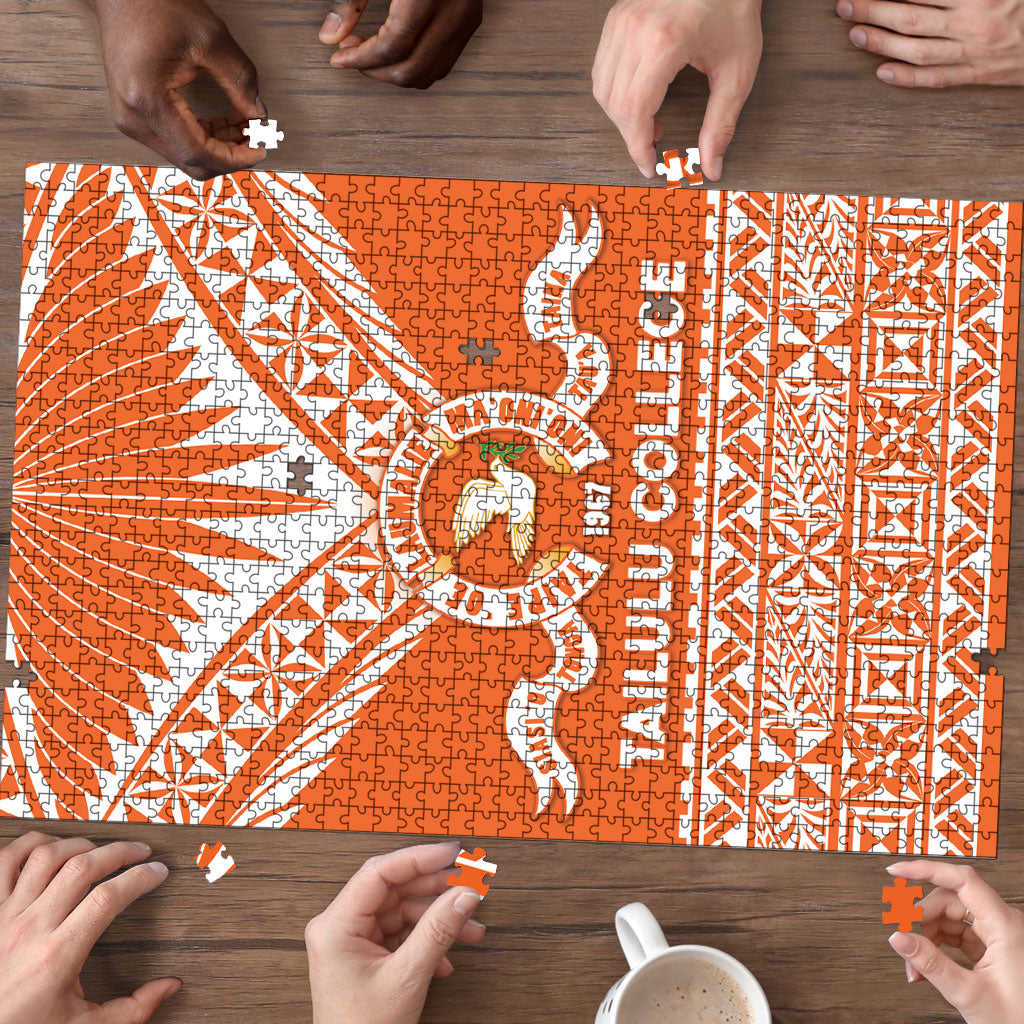 Tonga Tailulu College Puzzle Tongan Kupesi Pattern LT05 - Polynesian Pride