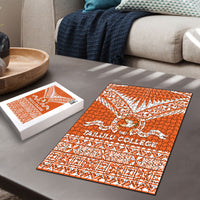 Tonga Tailulu College Puzzle Tongan Kupesi Pattern LT05 - Polynesian Pride