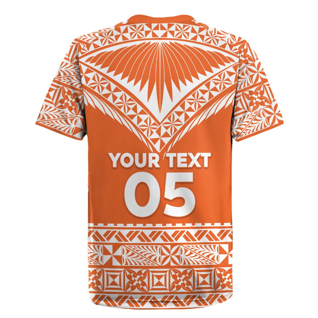 Personalised Tonga Tailulu College Rugby Jersey Tongan Kupesi Pattern LT05 - Polynesian Pride
