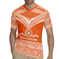 Personalised Tonga Tailulu College Rugby Jersey Tongan Kupesi Pattern LT05 - Polynesian Pride