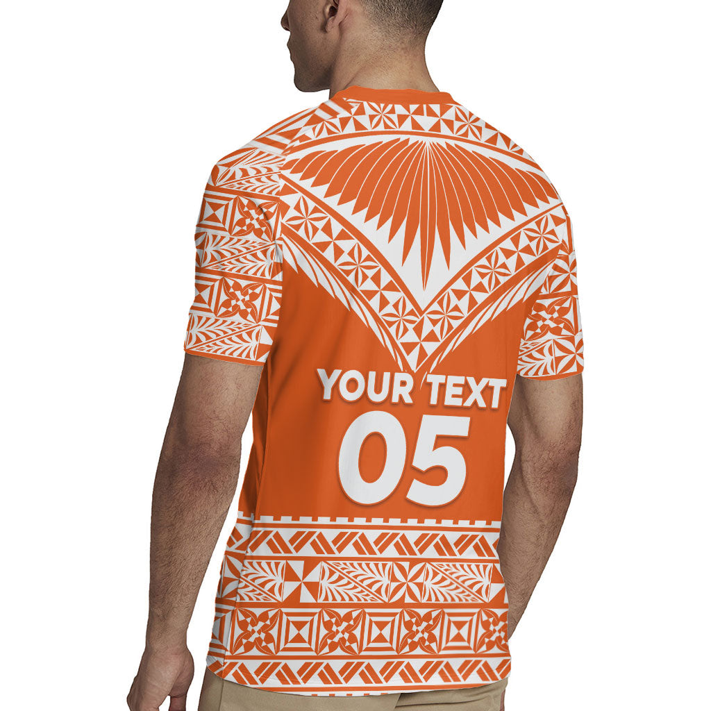Personalised Tonga Tailulu College Rugby Jersey Tongan Kupesi Pattern LT05 - Polynesian Pride