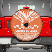 Tonga Tailulu College Spare Tire Cover Tongan Kupesi Pattern LT05 - Polynesian Pride