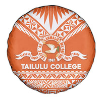 Tonga Tailulu College Spare Tire Cover Tongan Kupesi Pattern LT05 - Polynesian Pride