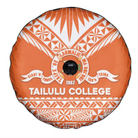 Tonga Tailulu College Spare Tire Cover Tongan Kupesi Pattern LT05 - Polynesian Pride