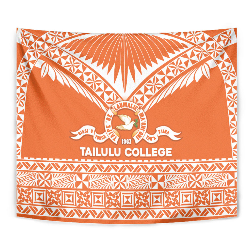 Tonga Tailulu College Tapestry Tongan Kupesi Pattern LT05 - Polynesian Pride
