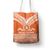 Tonga Tailulu College Tote Bag Tongan Kupesi Pattern LT05 - Polynesian Pride
