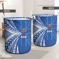 Hawaii 808 Laundry Basket Unique Style LT05 - Polynesian Pride