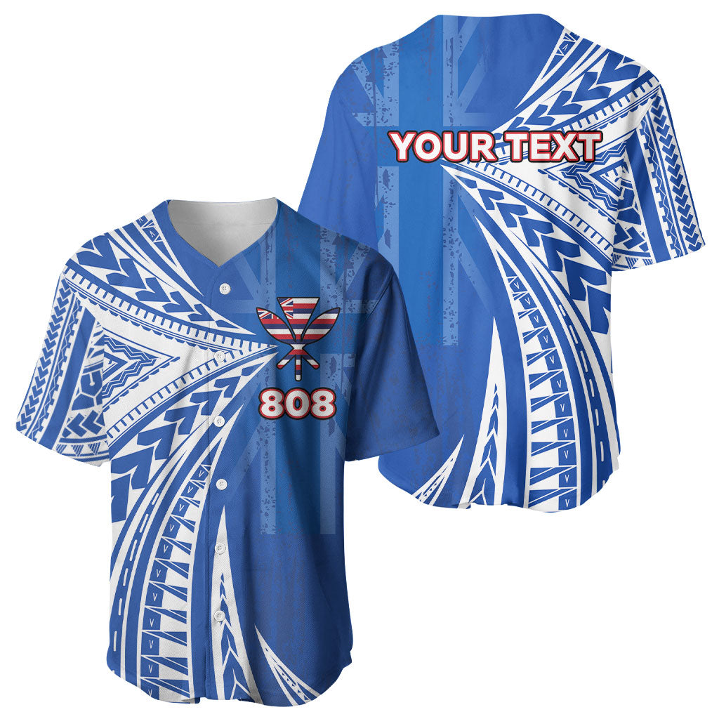 Personalised Hawaii 808 Baseball Jersey Unique Style LT05 - Polynesian Pride