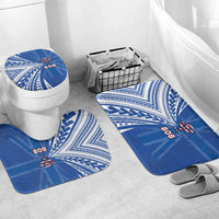 Hawaii 808 Bathroom Set Unique Style LT05 Mat Set Only (3 pcs) One Size Blue - Polynesian Pride