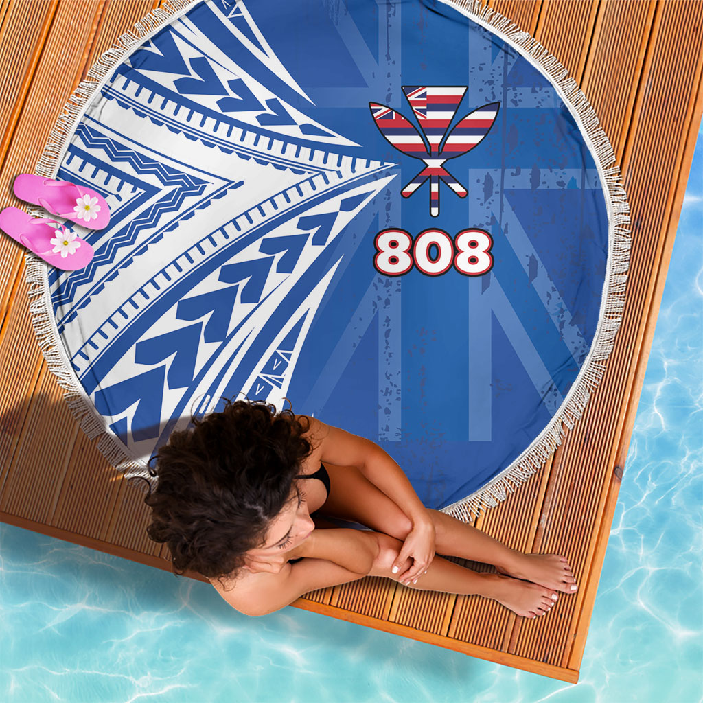 Hawaii 808 Beach Blanket Unique Style LT05 - Polynesian Pride