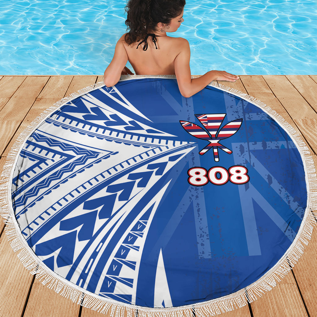 Hawaii 808 Beach Blanket Unique Style LT05 - Polynesian Pride