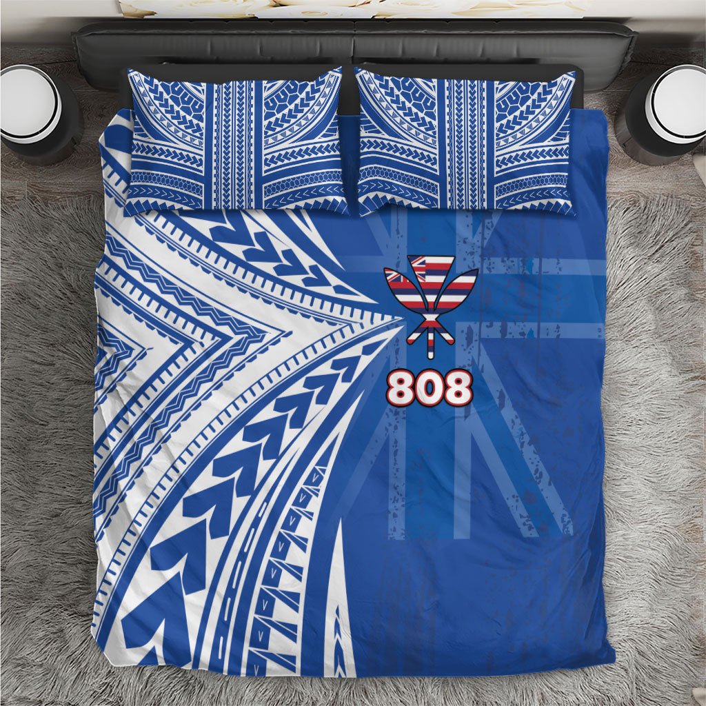 Hawaii 808 Bedding Set Unique Style LT05 Blue - Polynesian Pride