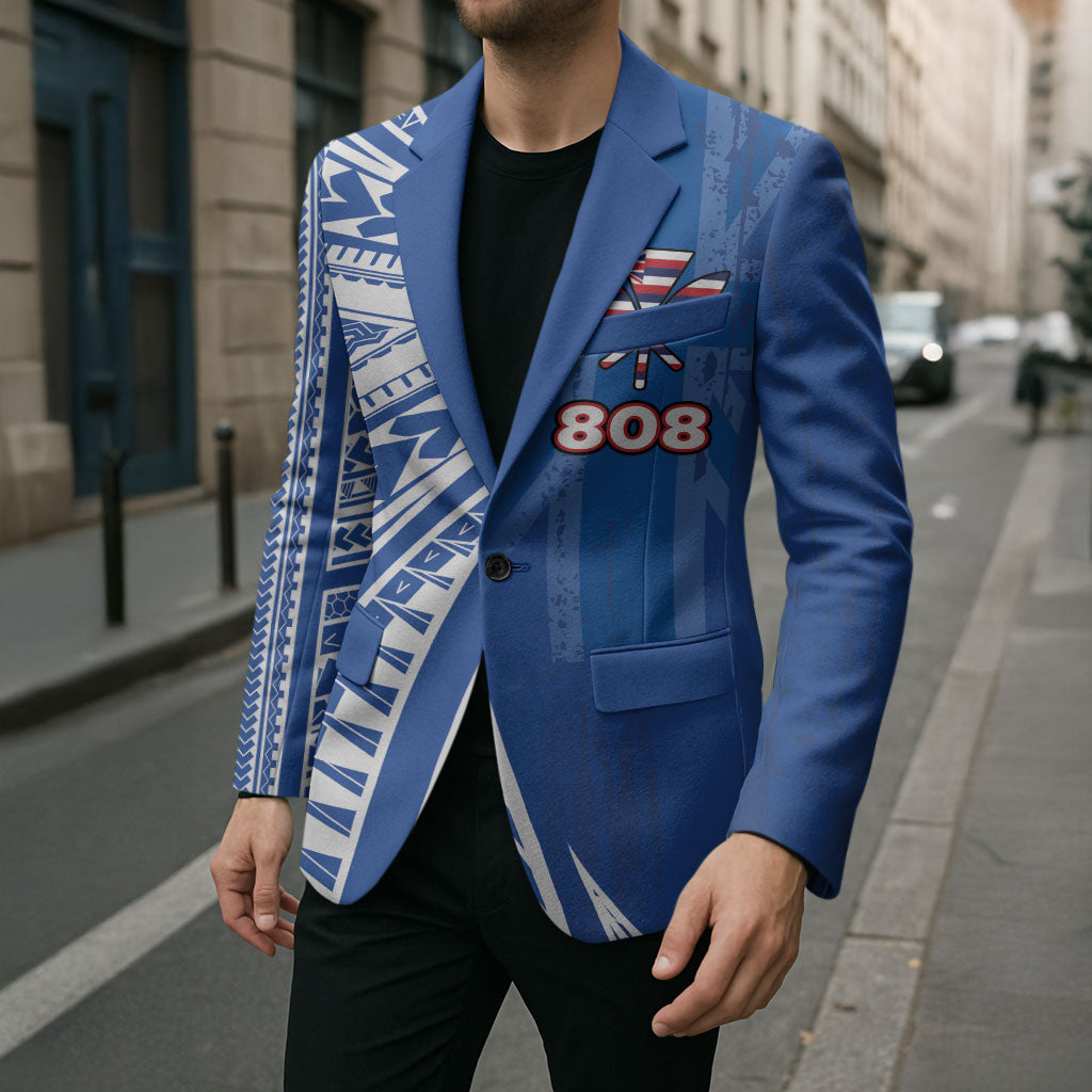 Personalised Hawaii 808 Blazer Unique Style LT05 - Polynesian Pride