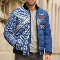 Personalised Hawaii 808 Bomber Puffer Jacket Unique Style LT05 - Polynesian Pride
