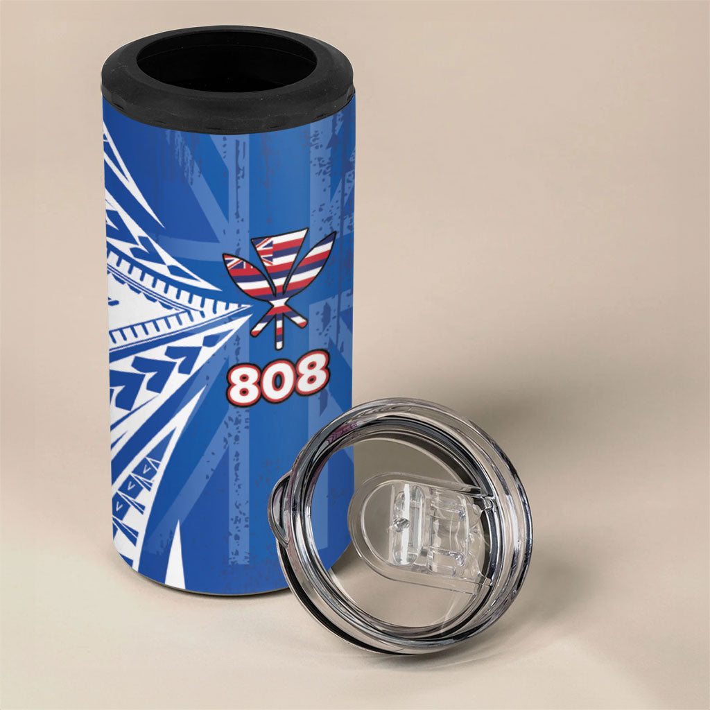 Personalised Hawaii 808 4 in 1 Can Cooler Tumbler Unique Style LT05 - Polynesian Pride