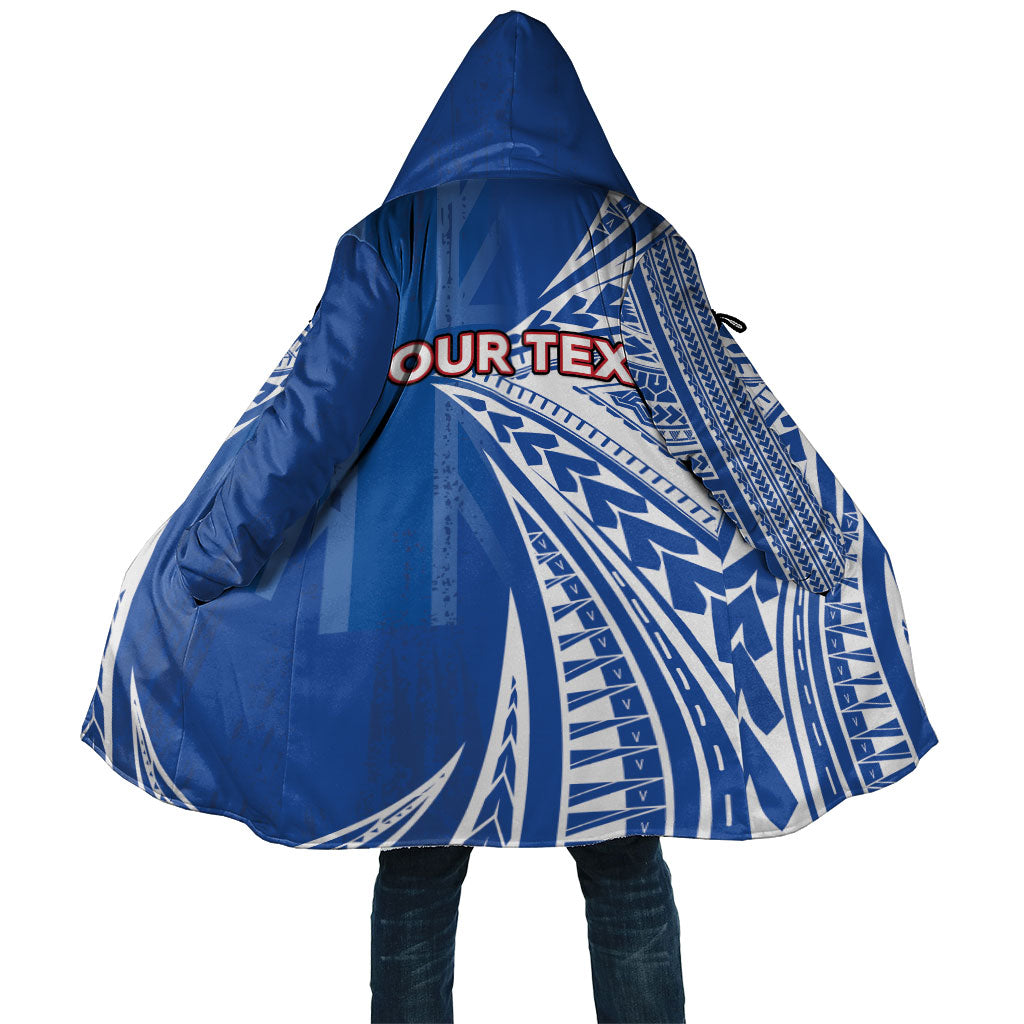 Personalised Hawaii 808 Cloak Unique Style LT05 Unisex Blue - Polynesian Pride