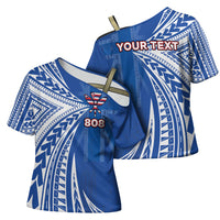 Personalised Hawaii 808 Cross Shoulder Shirt Unique Style