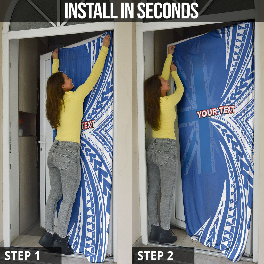 Personalised Hawaii 808 Door Cover Unique Style LT05 - Polynesian Pride