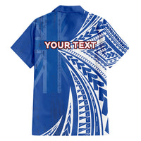 Personalised Hawaii 808 Family Matching Off Shoulder Maxi Dress and Hawaiian Shirt Unique Style LT05 - Polynesian Pride
