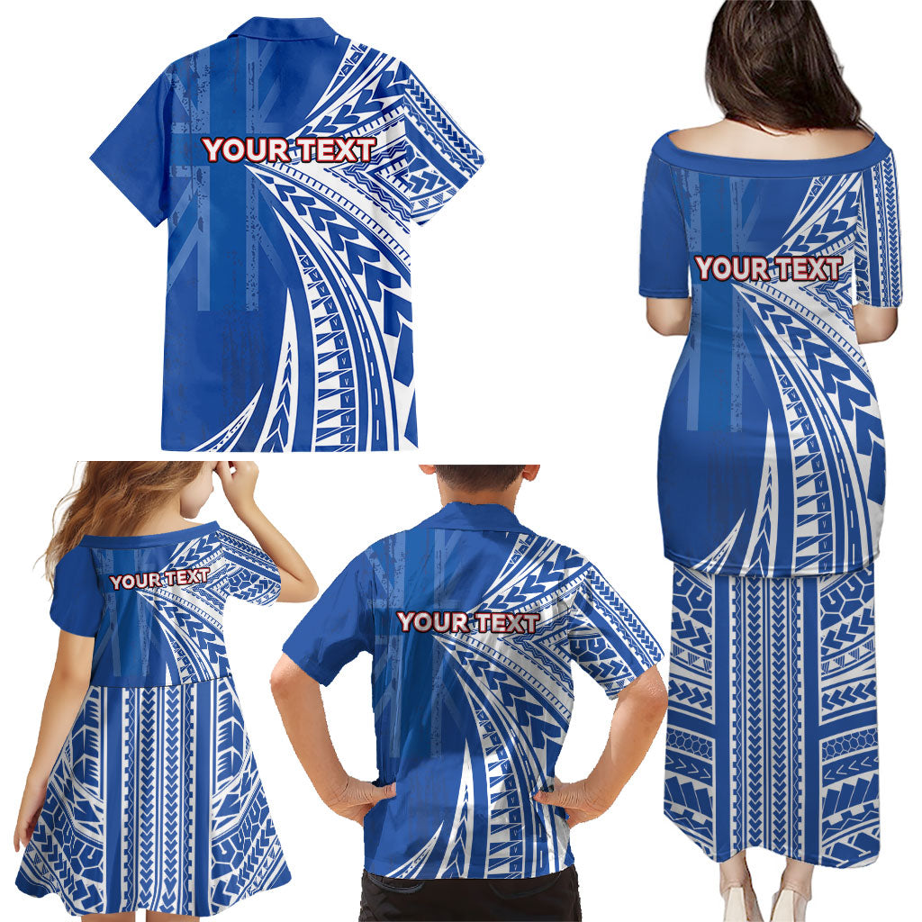 Personalised Hawaii 808 Family Matching Puletasi and Hawaiian Shirt Unique Style LT05 - Polynesian Pride