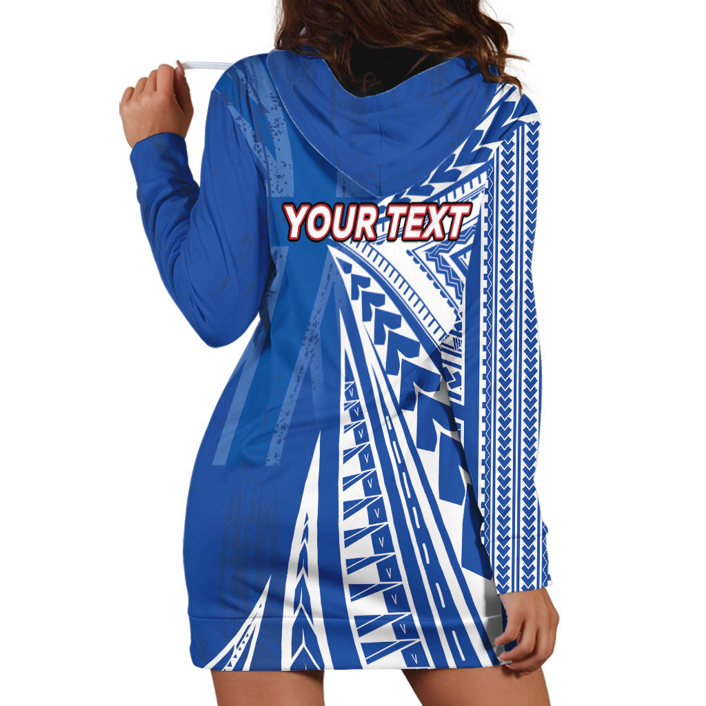 Personalised Hawaii 808 Hoodie Dress Unique Style LT05 - Polynesian Pride