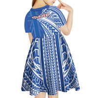 Personalised Hawaii 808 Kid Short Sleeve Dress Unique Style LT05 - Polynesian Pride