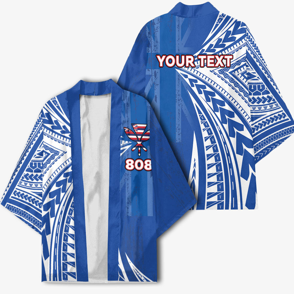 Personalised Hawaii 808 Kimono Unique Style LT05 - Polynesian Pride