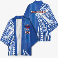 Personalised Hawaii 808 Kimono Unique Style LT05 - Polynesian Pride
