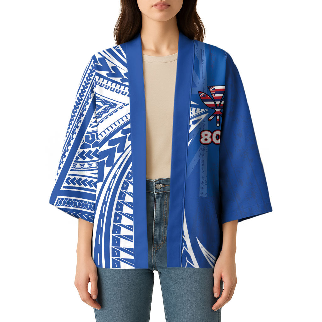 Personalised Hawaii 808 Kimono Unique Style LT05 - Polynesian Pride