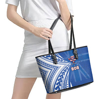 Hawaii 808 Leather Tote Bag Unique Style LT05 - Polynesian Pride