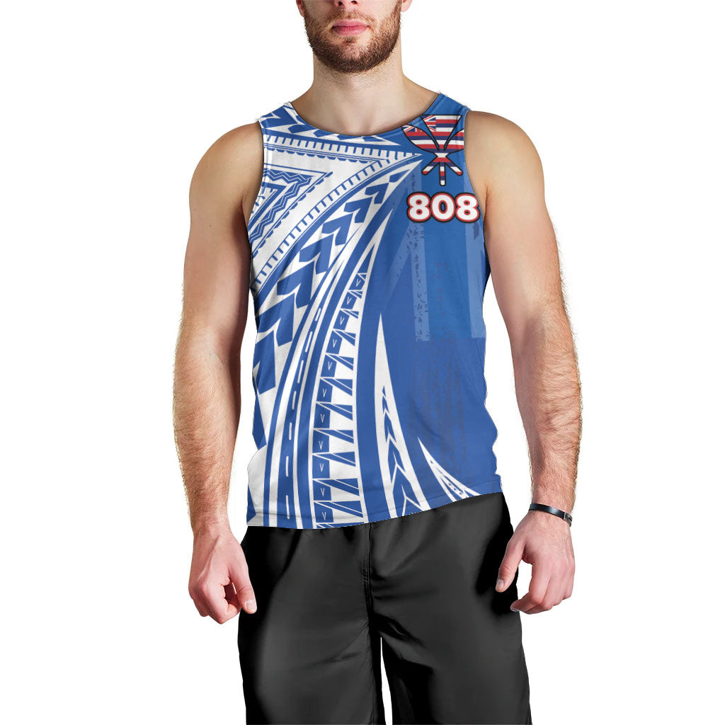 Personalised Hawaii 808 Men Tank Top Unique Style LT05 - Polynesian Pride
