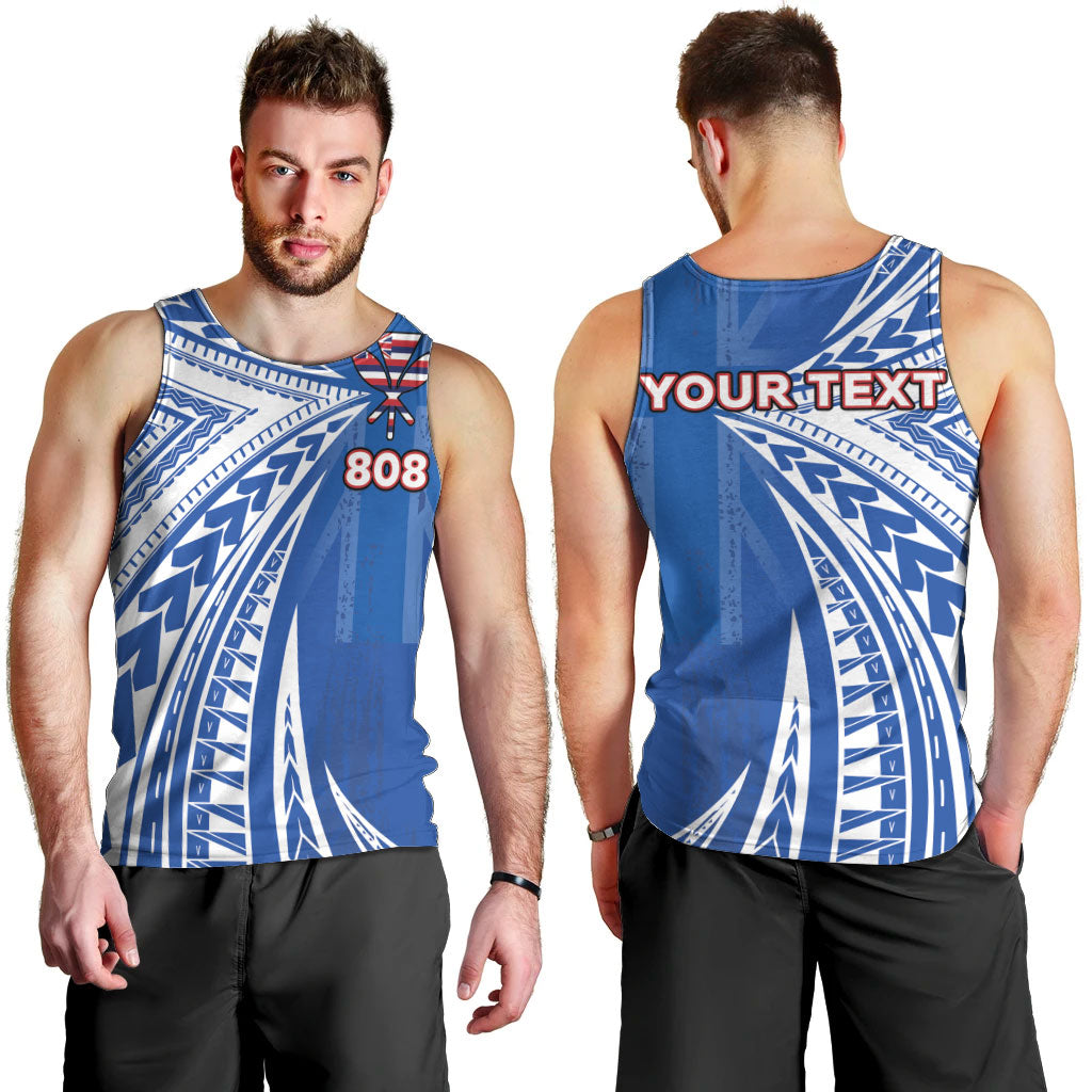 Personalised Hawaii 808 Men Tank Top Unique Style LT05 - Polynesian Pride