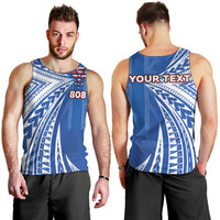 Personalised Hawaii 808 Men Tank Top Unique Style LT05 - Polynesian Pride